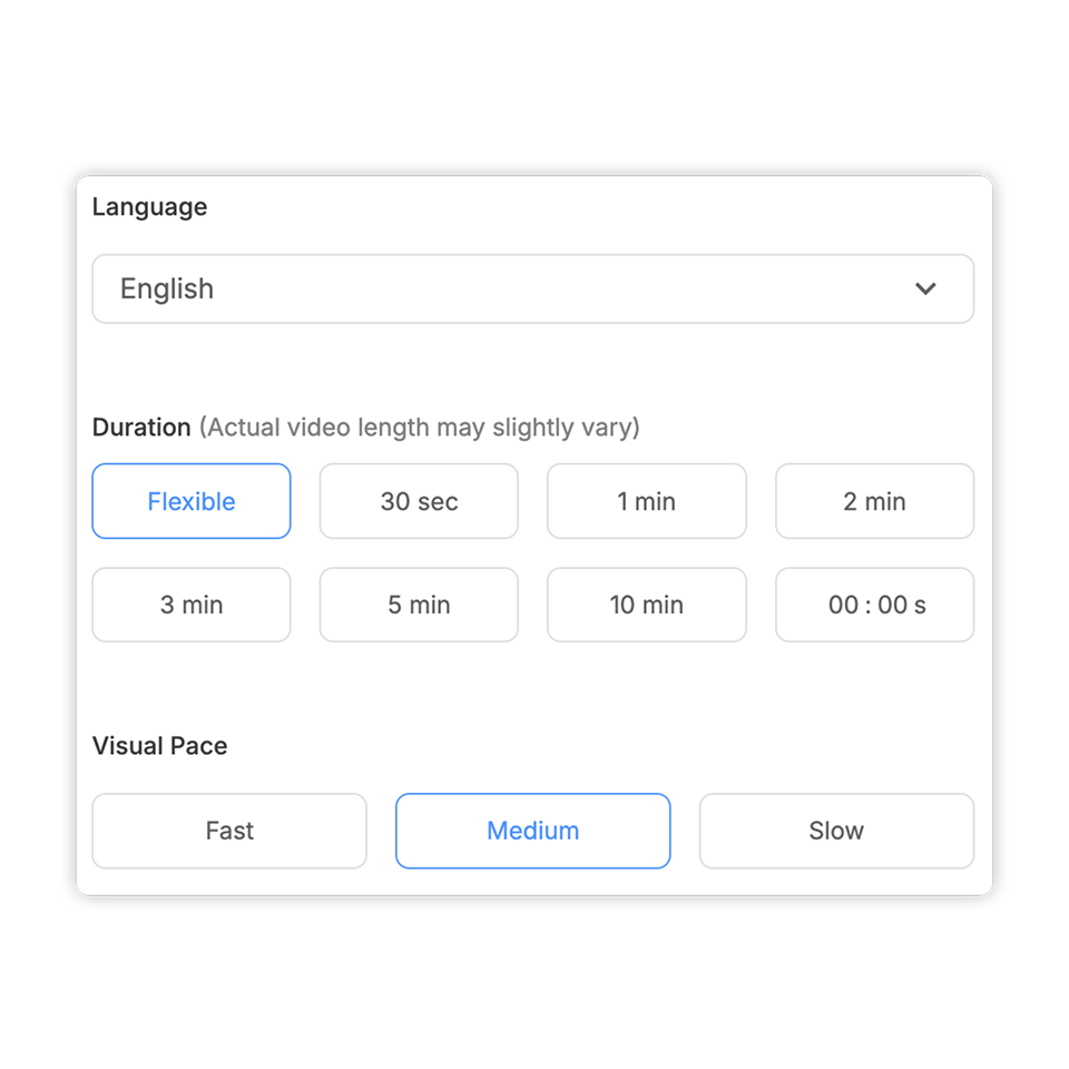 Customize AI instructions for your feature walkthrough video with Visla’s AI-powered tools.